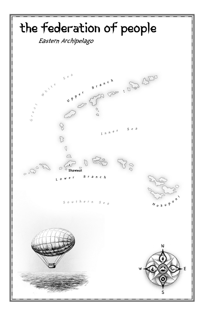 Map of the Eastern Archipelago from Army of the Sun